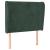 Tăblie pat cu aripioare verde închis 93x23x118/128 cm catifea GartenMobel Dekor