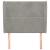 Tăblie de pat cu aripioare gri deschis 103x23x118/128cm catifea GartenMobel Dekor