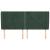 Tăblie pat cu aripioare verde închis 183x23x118/128 cm catifea GartenMobel Dekor