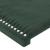 Tăblie pat cu aripioare verde închis 203x23x118/128cm catifea GartenMobel Dekor