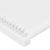 Tăblie de pat cu aripioare, alb, 103x23x118/128 cm, piele eco GartenMobel Dekor