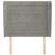 Tăblie de pat cu aripioare gri deschis 93x23x118/128 cm catifea GartenMobel Dekor
