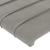 Tăblie de pat cu aripioare gri deschis 103x23x118/128cm catifea GartenMobel Dekor