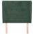 Tăblie pat cu aripioare verde închis 103x23x118/128 cm catifea GartenMobel Dekor