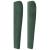 Tăblie pat cu aripioare verde închis 163x23x118/128 cm catifea GartenMobel Dekor