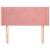 Tăblie de pat cu aripioare roz 93x16x78/88 cm catifea GartenMobel Dekor
