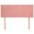 Tăblie de pat cu aripioare roz 103x16x78/88 cm catifea GartenMobel Dekor