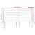 Tăblie de pat cu aripioare gri închis 163x16x118/128 cm catifea GartenMobel Dekor