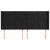 Tăblie de pat cu aripioare, negru, 183x16x118/128 cm, catifea GartenMobel Dekor
