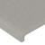 Tăblie de pat cu LED, gri deschis, 160x5x78/88 cm, textil GartenMobel Dekor