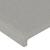Tăblie de pat cu LED, gri deschis, 180x5x78/88 cm, textil GartenMobel Dekor