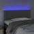 Tăblie de pat cu LED, gri închis, 80x5x78/88 cm, catifea GartenMobel Dekor