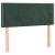 Tăblie de pat cu LED, verde închis, 80x5x78/88 cm, catifea GartenMobel Dekor