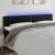 Tăblie de pat cu LED, negru, 180x5x78/88 cm, piele ecologică GartenMobel Dekor