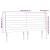 Tăblie de pat cu LED, roz, 163x16x118/128 cm, catifea GartenMobel Dekor