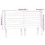Tăblie de pat cu LED, gri închis, 203x16x118/128 cm, catifea GartenMobel Dekor