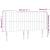 Tăblie de pat cu LED, gri deschis, 183x16x118/128 cm, textil GartenMobel Dekor