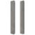 Tăblie de pat cu LED, gri deschis, 163x16x118/128 cm, catifea GartenMobel Dekor