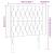 Tăblie de pat cu LED, gri deschis, 103x16x118/128 cm, catifea GartenMobel Dekor