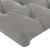 Tăblie de pat cu LED, gri deschis, 147x16x118/128 cm, catifea GartenMobel Dekor