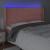 Tăblie de pat cu LED, roz, 183x16x118/128 cm, catifea GartenMobel Dekor