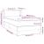 Pat box spring cu saltea, negru, 80x200 cm, textil GartenMobel Dekor