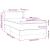 Pat box spring cu saltea, negru, 100x200 cm, textil GartenMobel Dekor