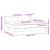 Pat box spring cu saltea, crem, 200x200 cm, textil GartenMobel Dekor