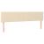 Pat box spring cu saltea, crem, 200x200 cm, textil GartenMobel Dekor