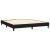 Pat box spring cu saltea, negru, 180x200 cm, material textil GartenMobel Dekor