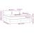 Pat box spring cu saltea, crem, 180x200 cm, material textil GartenMobel Dekor