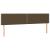 Pat box spring cu saltea, gri taupe, 200x200 cm, textil GartenMobel Dekor