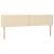 Pat box spring cu saltea, crem, 200x200 cm, textil GartenMobel Dekor