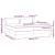 Pat box spring cu saltea, albastru, 200x200 cm, textil GartenMobel Dekor