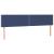 Pat box spring cu saltea, albastru, 200x200 cm, textil GartenMobel Dekor