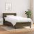 Pat box spring cu saltea, maro închis, 90x190 cm, textil GartenMobel Dekor
