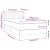 Pat box spring cu saltea, crem, 90x190 cm, textil GartenMobel Dekor