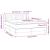 Pat box spring cu saltea, negru, 140x200 cm, textil GartenMobel Dekor