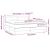 Pat box spring cu saltea, crem, 160x200 cm, material textil GartenMobel Dekor