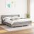 Pat continental, gri deschis, 180x200 cm, material textil GartenMobel Dekor