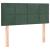 Pat box spring cu saltea, verde închis, 80x200 cm, catifea GartenMobel Dekor