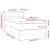 Pat box spring cu saltea, gri deschis, 90x200 cm, catifea GartenMobel Dekor