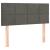 Pat box spring cu saltea, gri închis, 90x200 cm, catifea GartenMobel Dekor