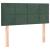 Pat box spring cu saltea, verde închis, 90x200 cm, catifea GartenMobel Dekor