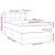 Pat box spring cu saltea, gri deschis, 100x200 cm, catifea GartenMobel Dekor