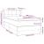 Pat box spring cu saltea, negru, 100x200 cm, catifea GartenMobel Dekor
