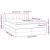 Pat box spring cu saltea, gri închis, 140x190 cm, catifea GartenMobel Dekor