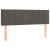 Pat box spring cu saltea, gri închis, 140x200 cm, catifea GartenMobel Dekor