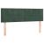 Pat box spring cu saltea, verde închis, 140x200 cm, catifea GartenMobel Dekor