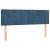 Pat box spring cu saltea, albastru închis, 140x200 cm, catifea GartenMobel Dekor